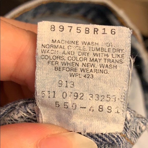 Levi's Jeans Rare Vintage 992 Levi Jeans Made In Usa 36x3 14 Poshmark